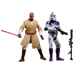 STAR WARS The Black Series Mace Windu display-ready figure for cinephile shelves.