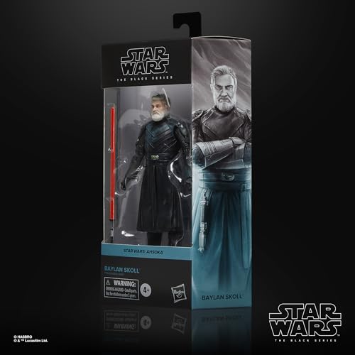 STAR WARS The Black Series Baylan Skoll articulation joints enable dynamic poses.