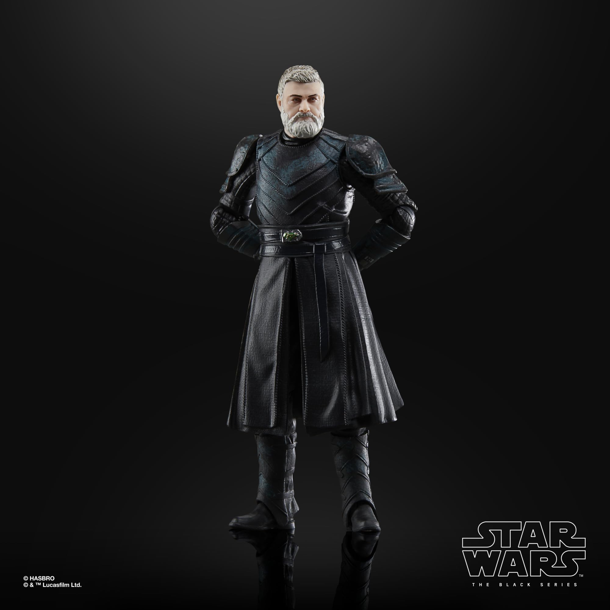 STAR WARS The Black Series Baylan Skoll premium deco accents shine.