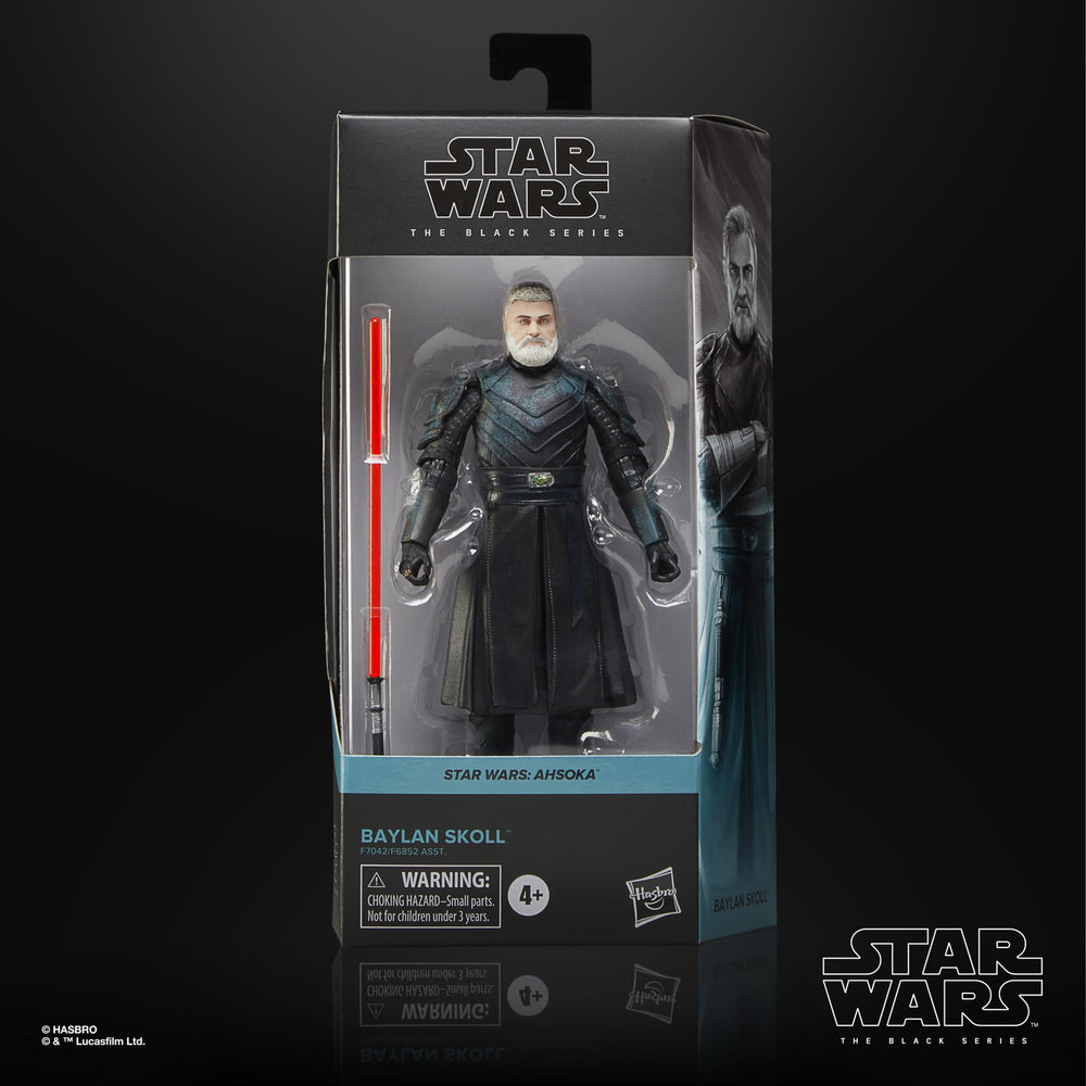 STAR WARS The Black Series Baylan Skoll suitable for display setups.