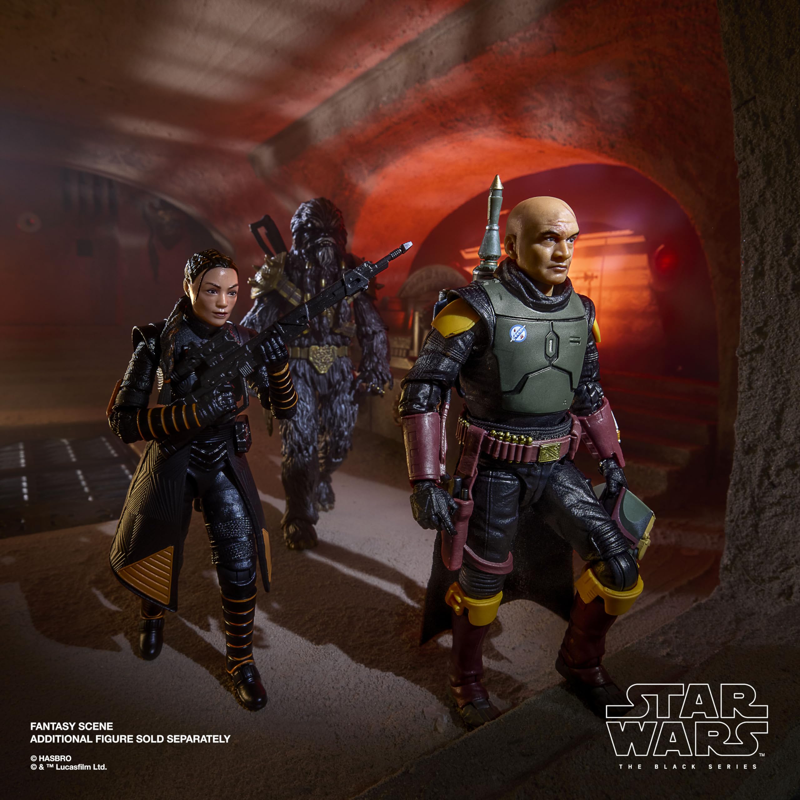 STAR WARS The Black Series Boba Fett articulation points enable varied poses