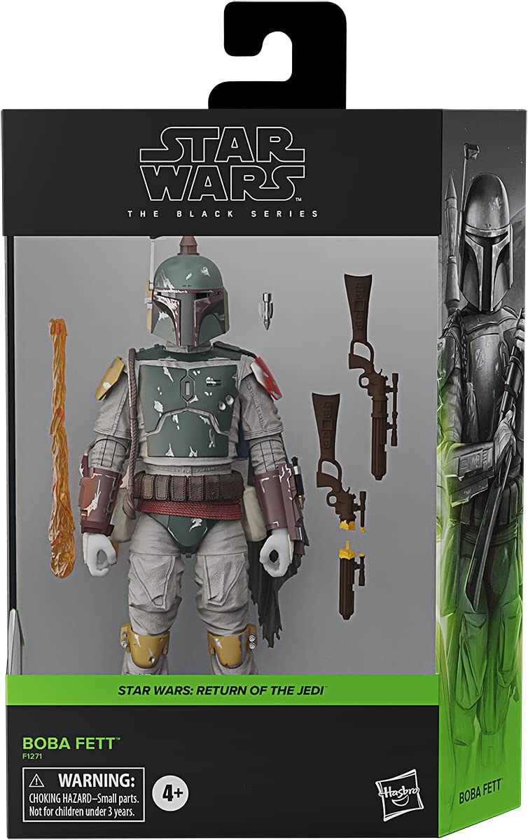 STAR WARS The Black Series Boba Fett deluxe accessories pack highlights five included items