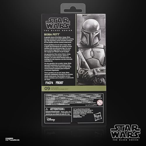 STAR WARS The Black Series Boba Fett detailed armour close-up