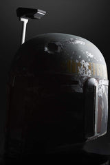 STAR WARS Boba Fett helmet adjustable fit for different head sizes.