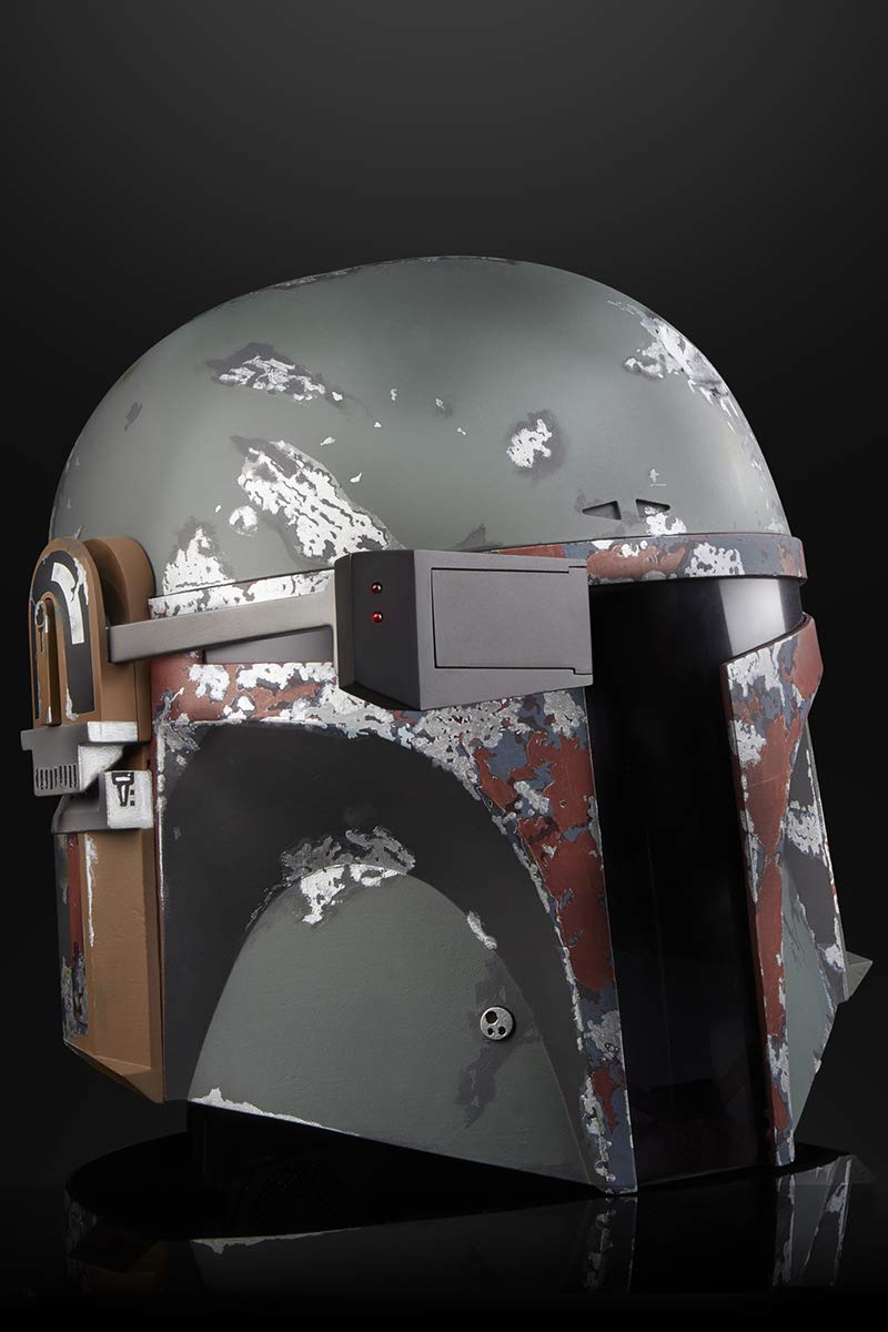 STAR WARS Boba Fett helmet display piece for fans.
