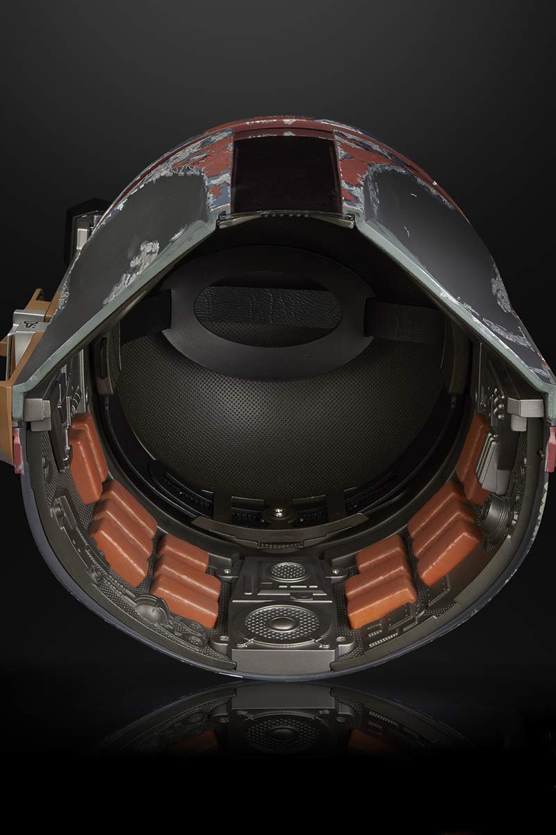 STAR WARS Boba Fett helmet full-scale design for cosplay accuracy.