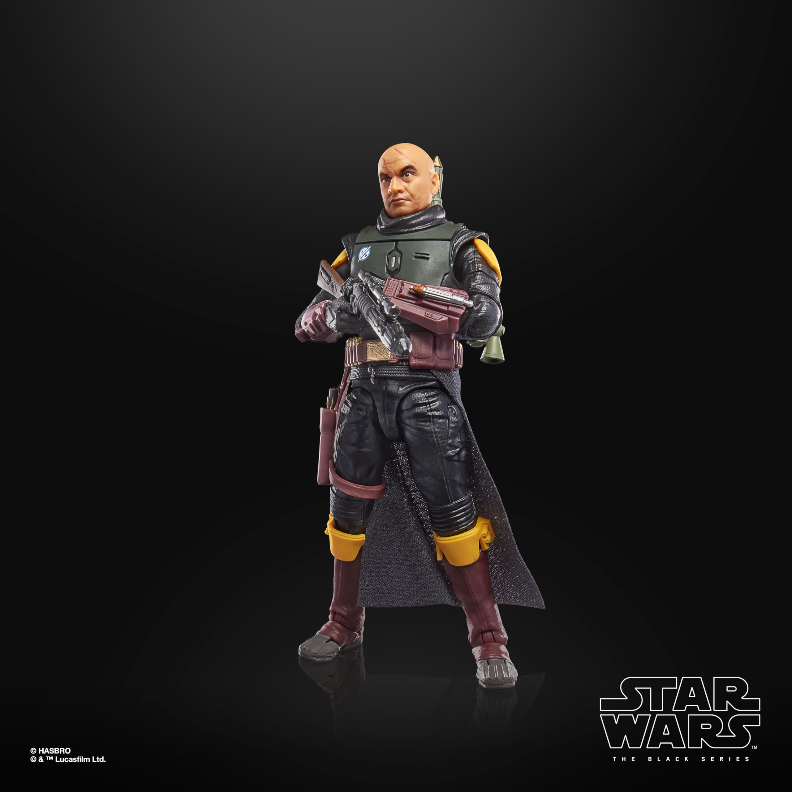 STAR WARS The Black Series Boba Fett window box packaging on shelf
