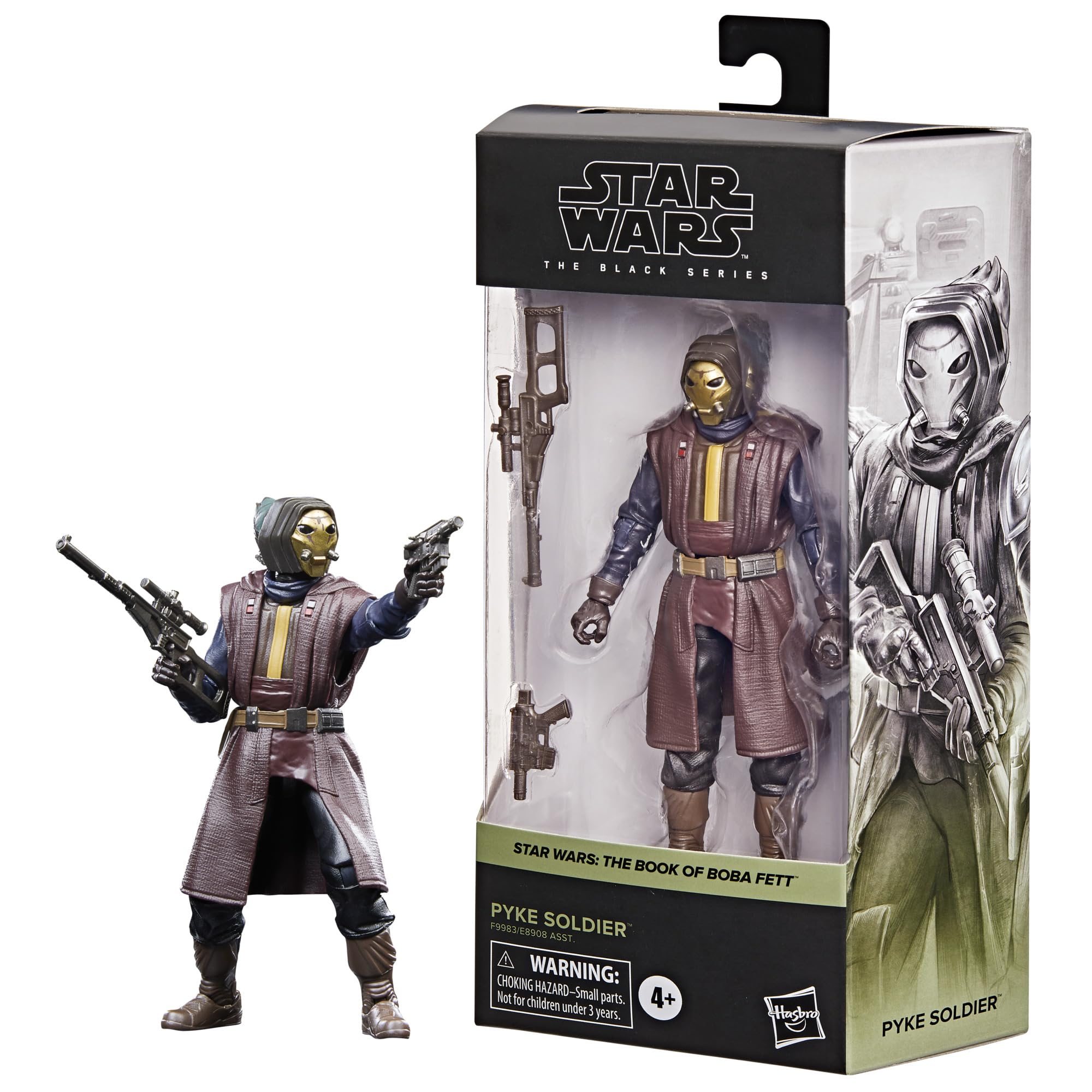 STAR WARS The Black Series Pyke Soldier packaging from The Book of Boba Fett.