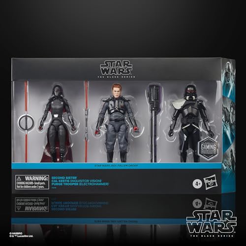 STAR WARS Cal Kestis action figure with dynamic pose and details.