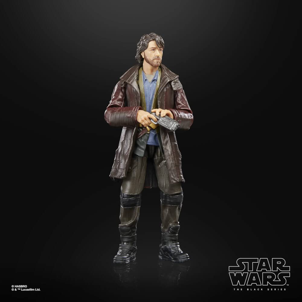 Star Wars The Black Series Cassian Andor packaging shows collector-friendly presentation.