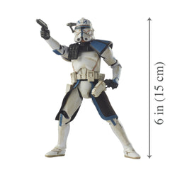 Star Wars The Black Series Clone Captain Rex packaging view for gift-ready presentation
