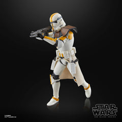 STAR WARS The Black Series Clone Lieutenant Galle deco echoes Episode III aesthetics
