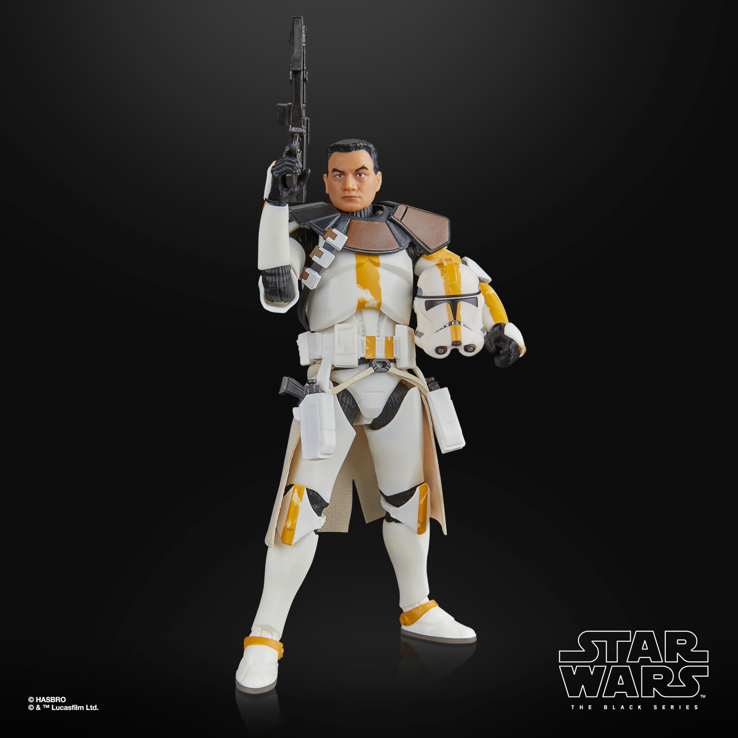 STAR WARS The Black Series Clone Lieutenant Galle removable helmet accessory for display options