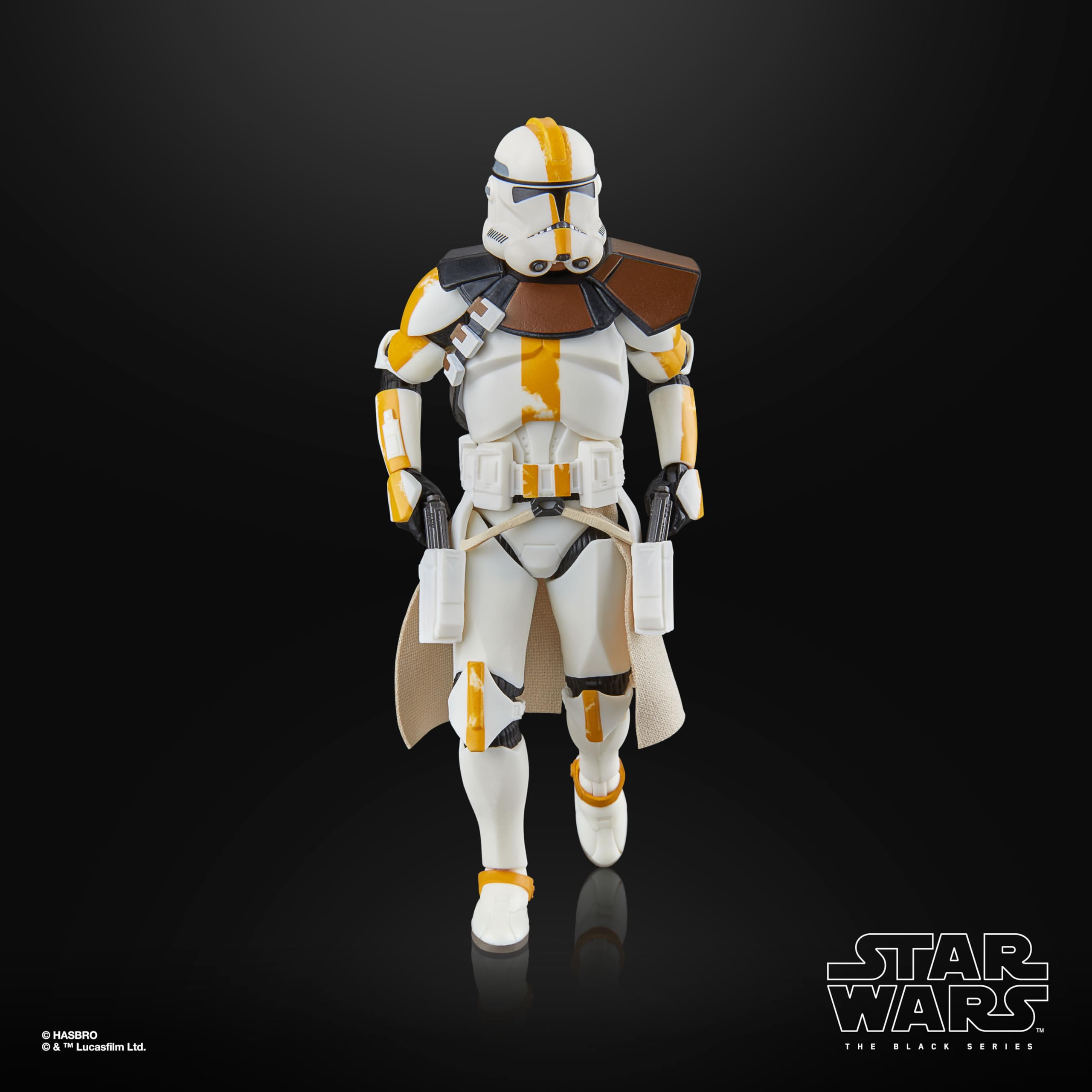 STAR WARS The Black Series Clone Lieutenant Galle three blasters offer versatile action setups