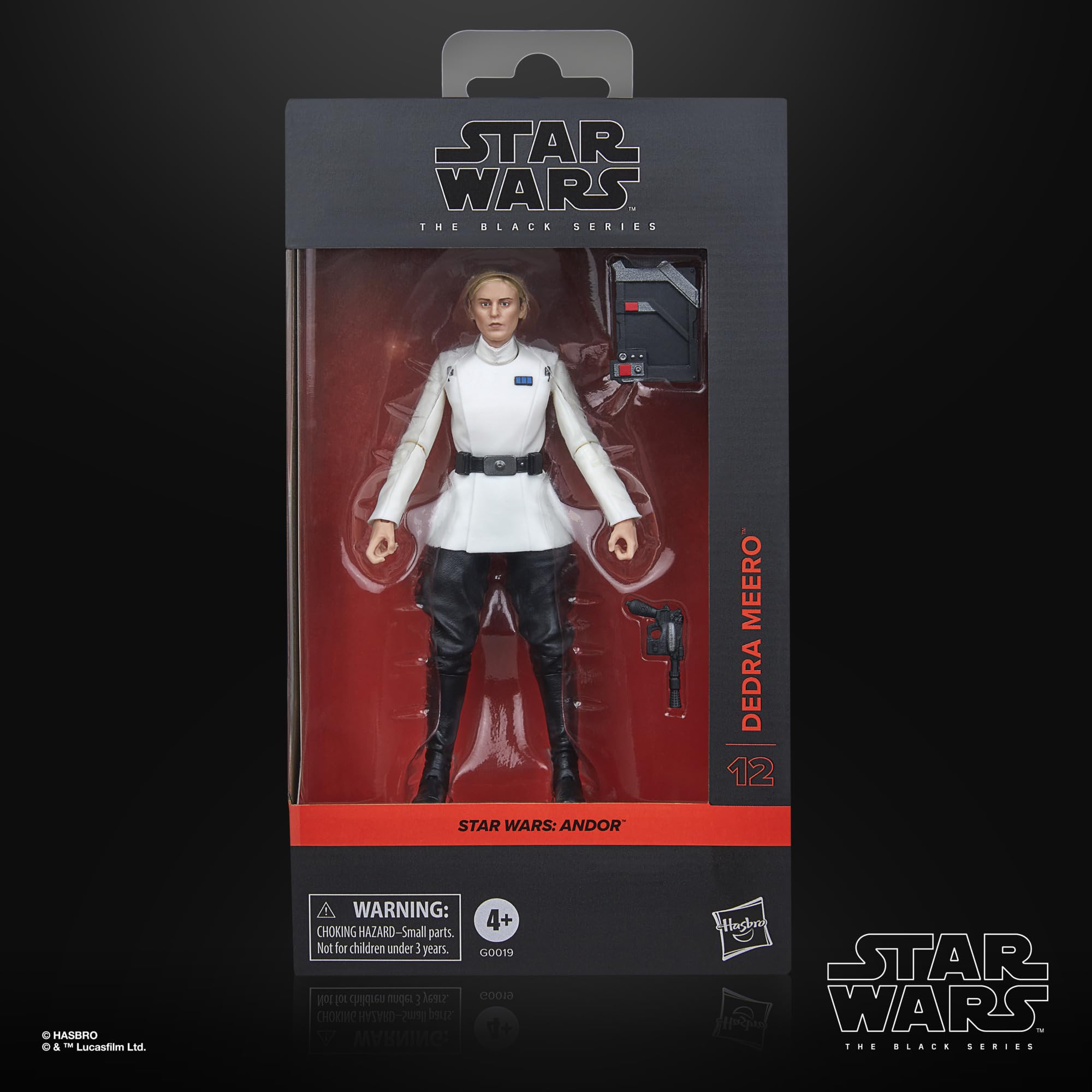 STAR WARS The Black Series Dedra Meero figure articulation enables dynamic posing