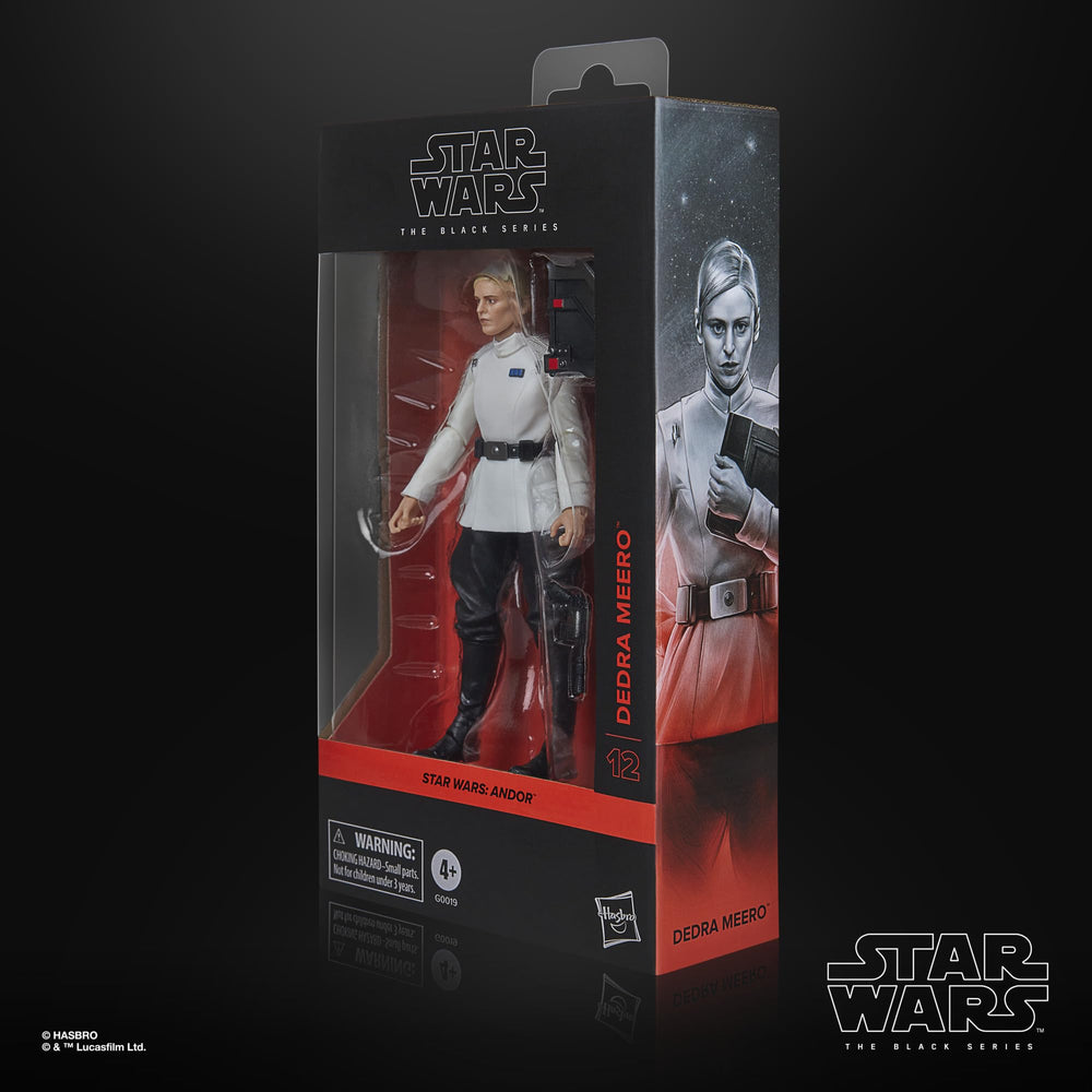 STAR WARS The Black Series Dedra Meero figure detailing highlights premium deco for display shelves