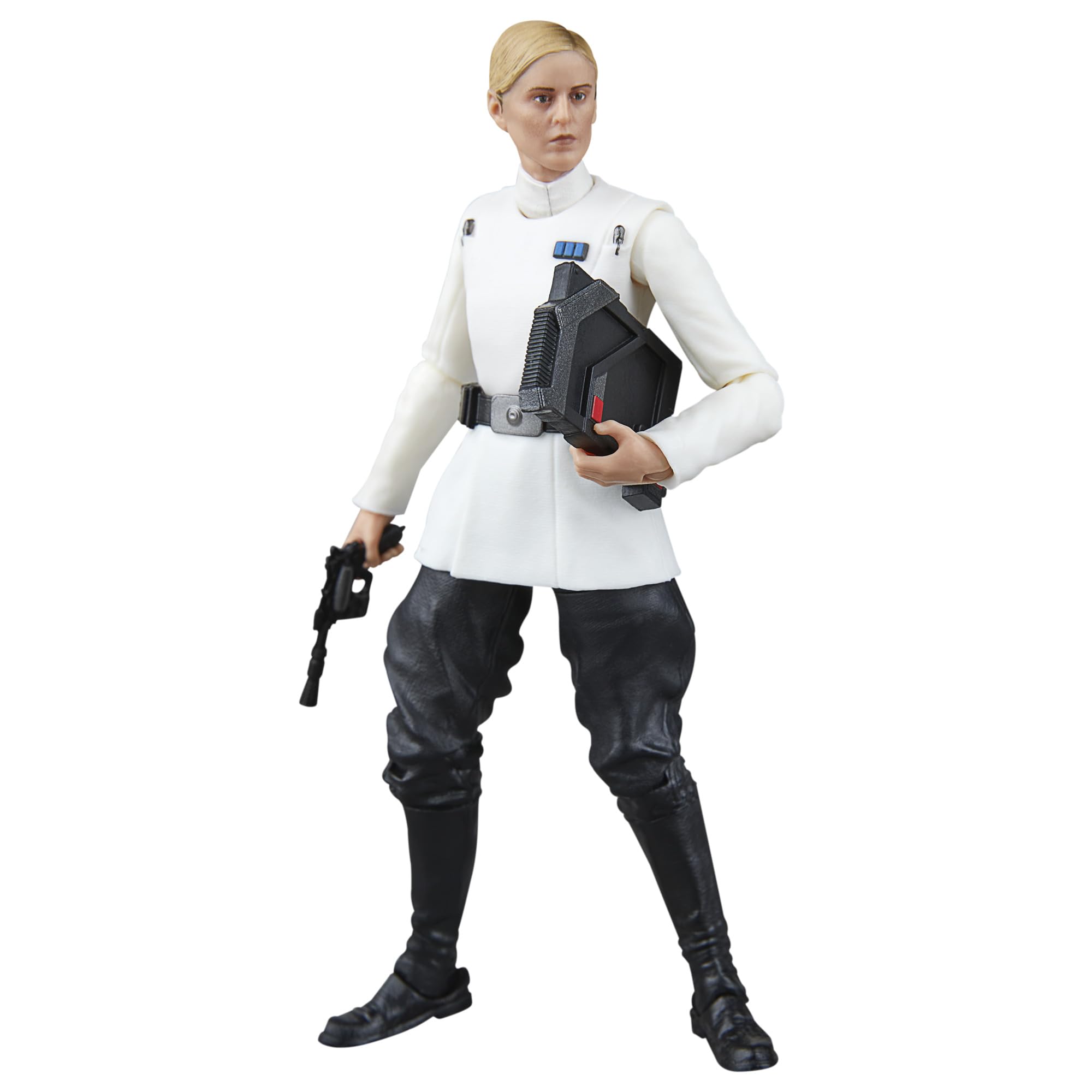 STAR WARS The Black Series Dedra Meero figure front pose for display and collection
