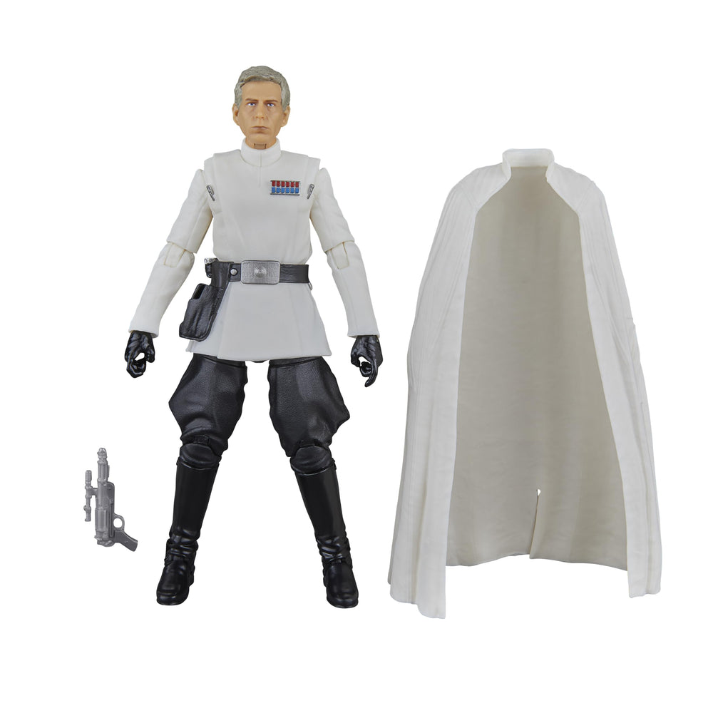 STAR WARS The Black Series Director Orson Krennic front view for display and collection.
