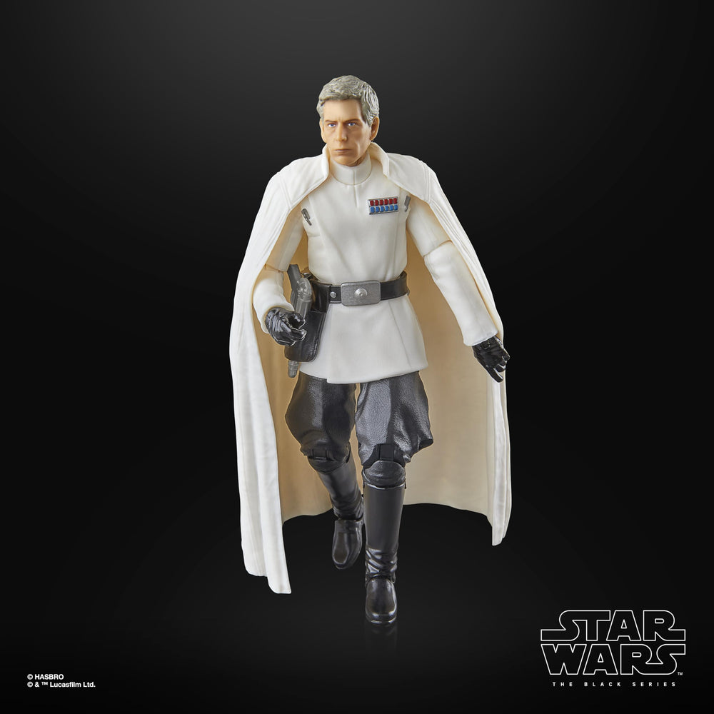 STAR WARS The Black Series Director Orson Krennic window box packaging.
