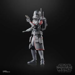 Star Wars The Black Series Echo display-ready figure for shelf collection.