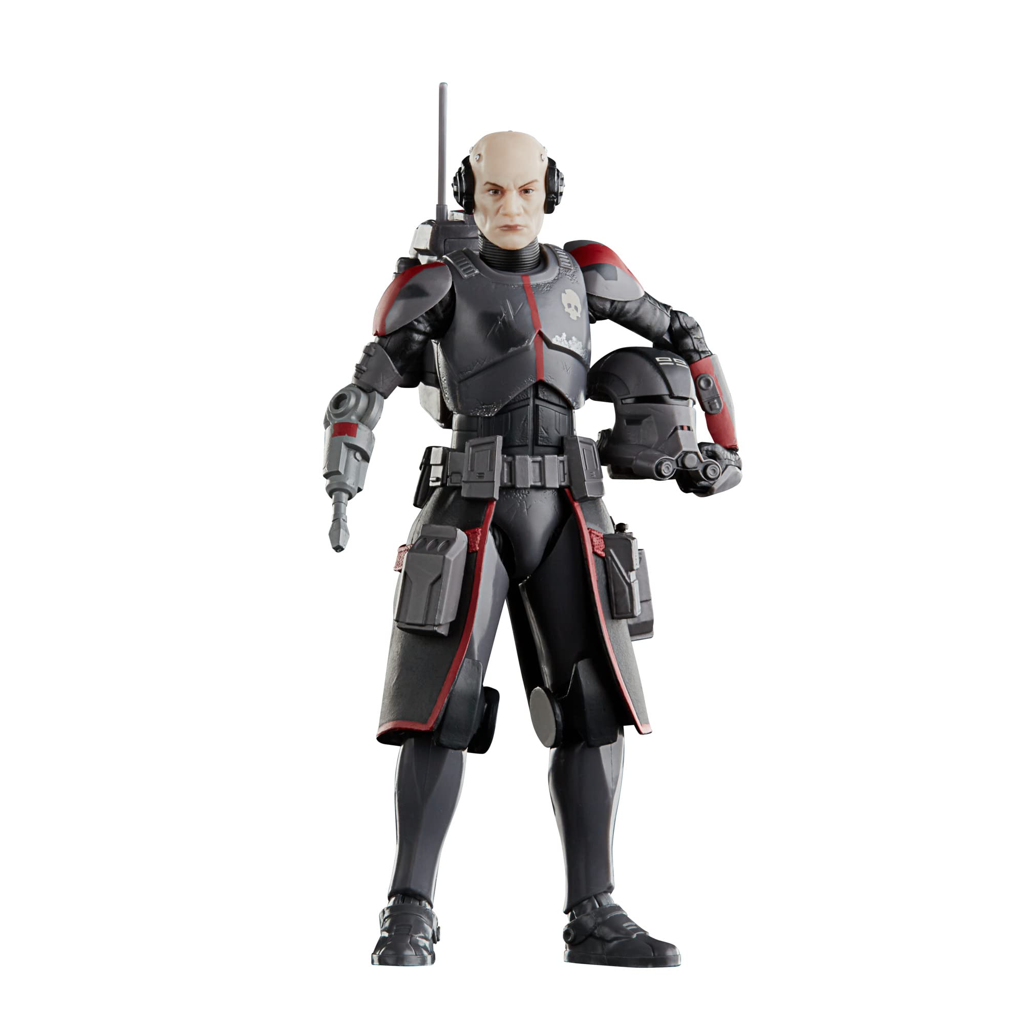 STAR WARS The Black Series Echo figure with premium articulation for dynamic posing.