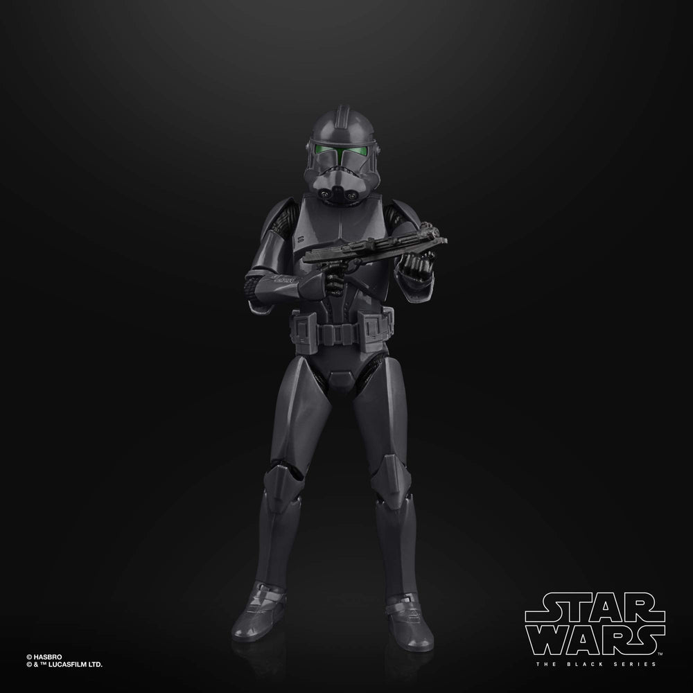 STAR WARS The Black Series Elite Squad Trooper deco close-up detail