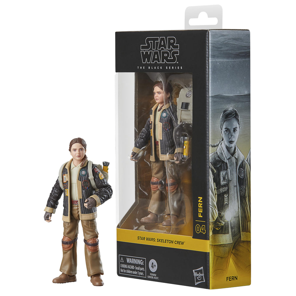 Star Wars The Black Series Fern figure front view highlighting premium sculpt for display
