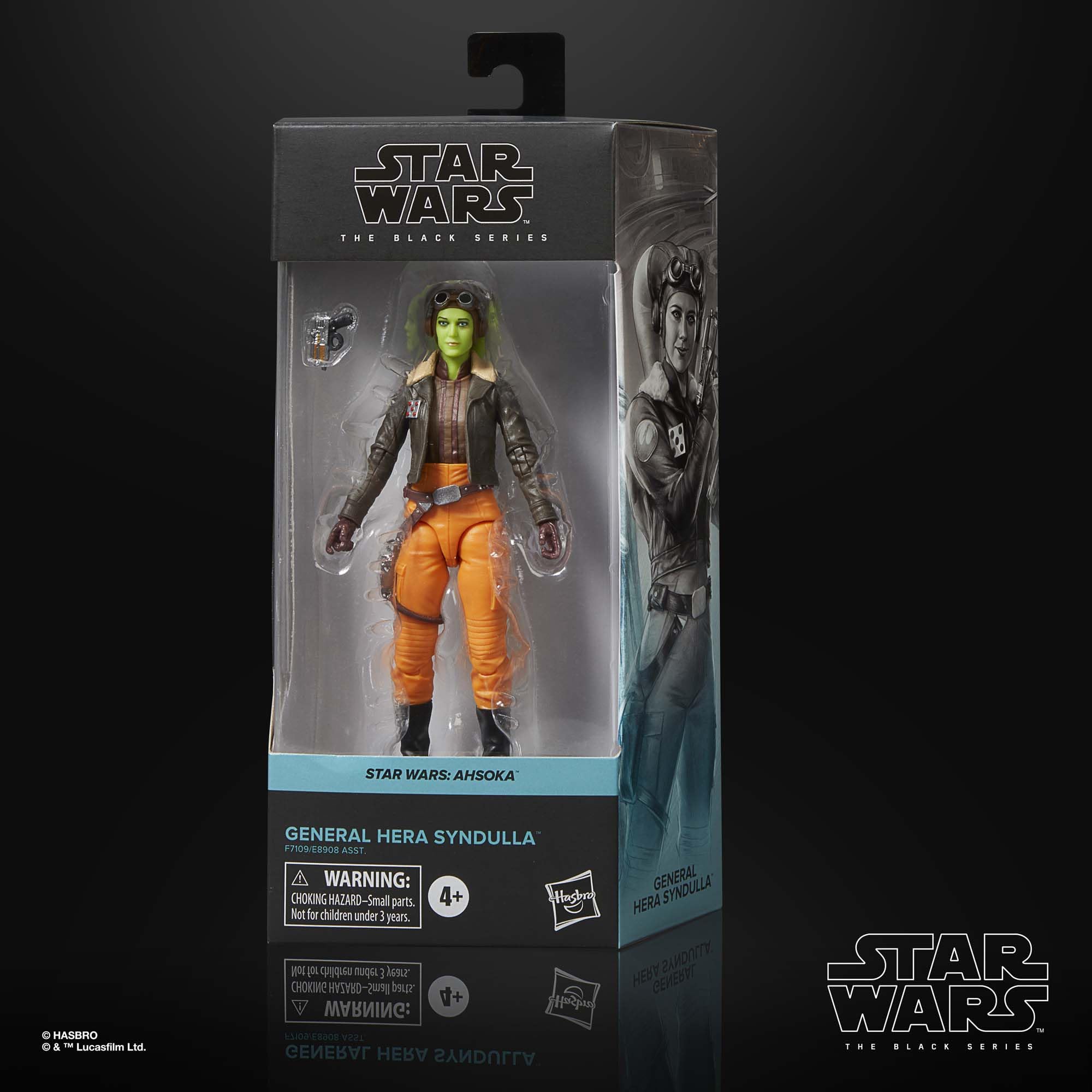 STAR WARS Hera Syndulla figure with articulated joints for dynamic display.