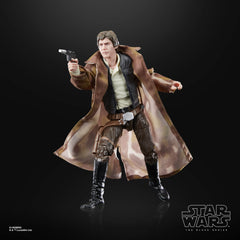 STAR WARS The Black Series Han Solo collection complements other figures for a galaxy display.