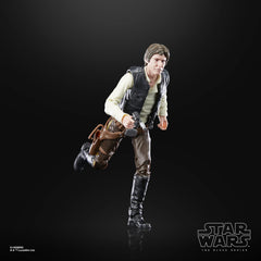 STAR WARS The Black Series Han Solo packaging showcases classic design for collectors.