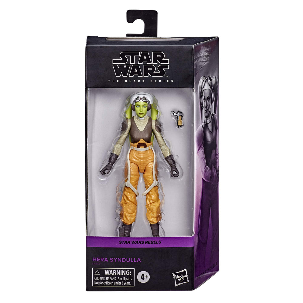 Star Wars The Black Series Hera Syndulla articulation enables dynamic posing.