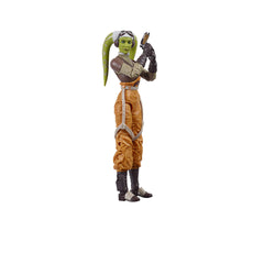 Star Wars The Black Series Hera Syndulla figure with premium detailing for display and play.