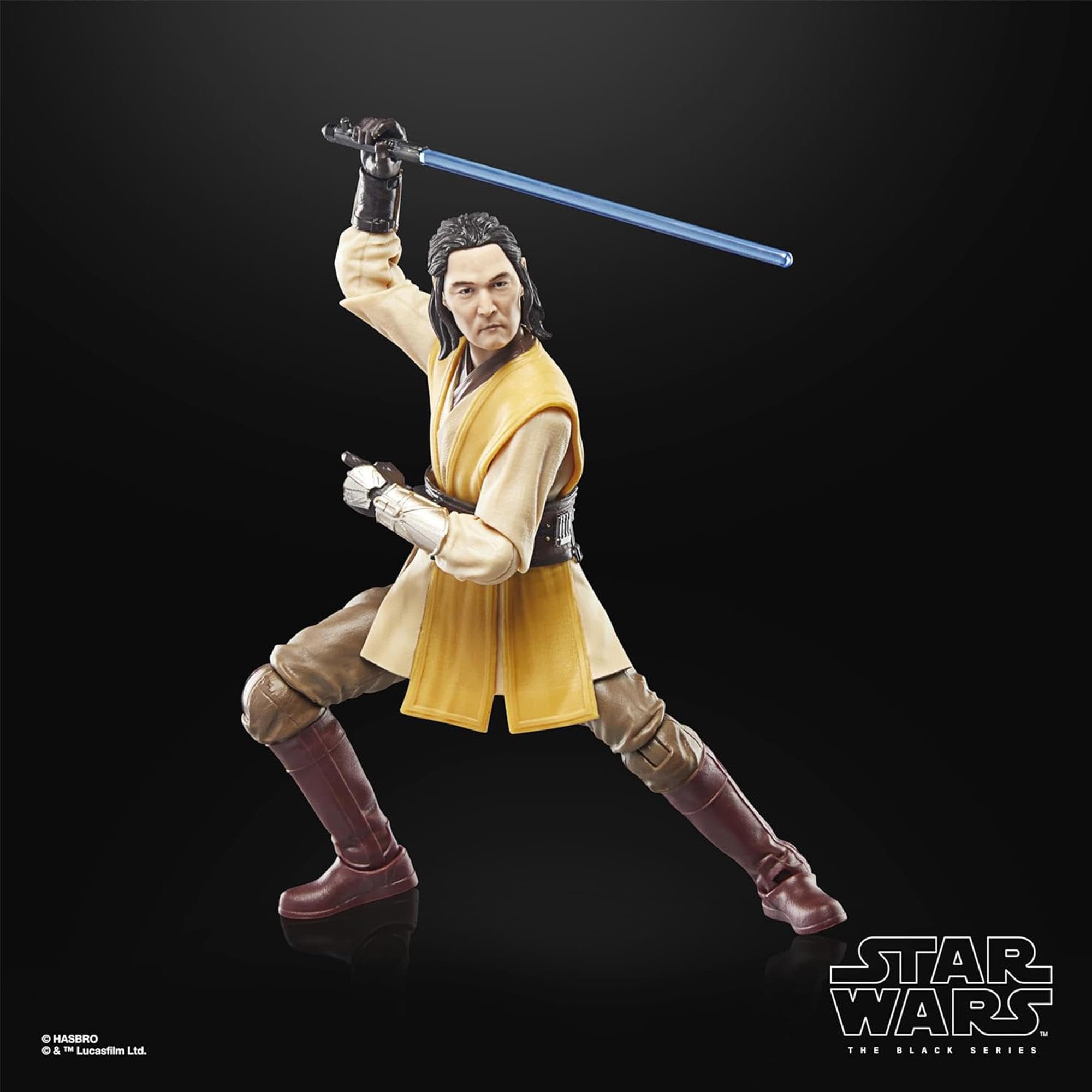 STAR WARS The Black Series Sol diorama-ready figure for shelf displays.