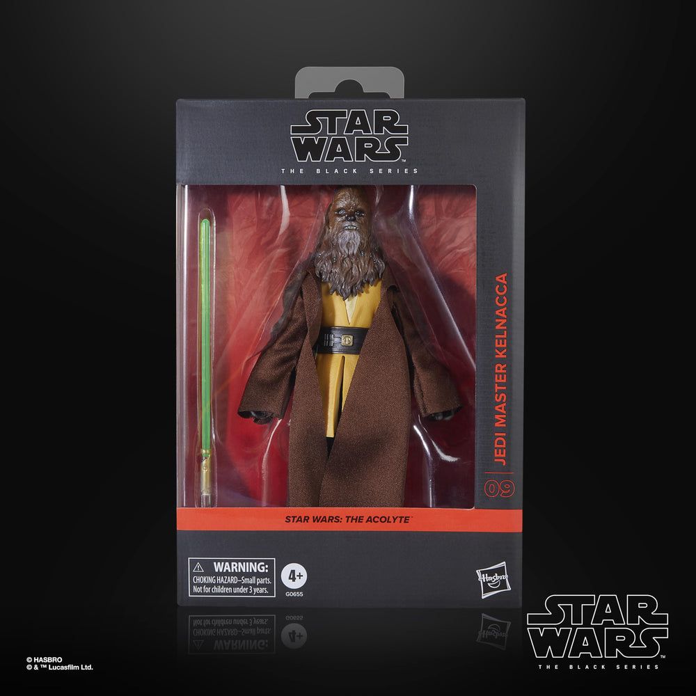 STAR WARS The Black Series Kelnacca soft goods robe detail for realistic posing.