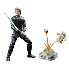 STAR WARS The Black Series Luke Skywalker and Grogu 6 inch figures for premium display