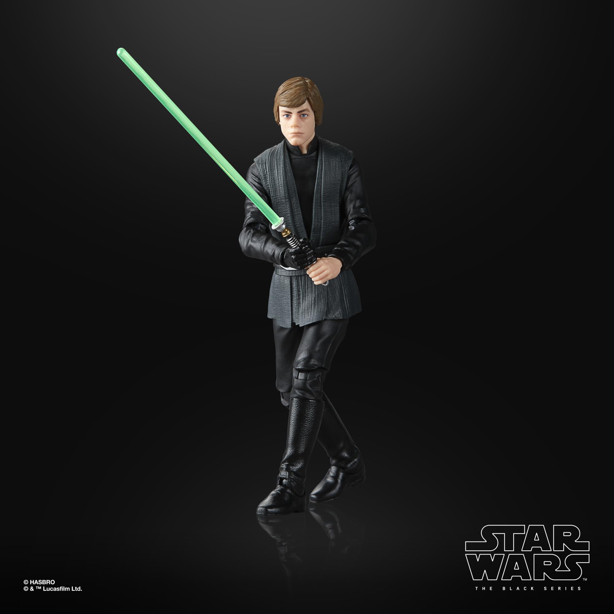 The Black Series Luke Skywalker pairs with other figures for dioramas