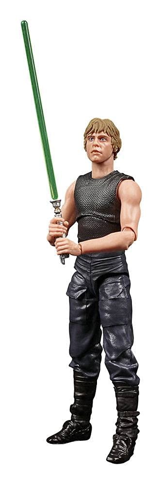 Star Wars The Black Series Luke Skywalker 6-inch figure ready for shelf or photo.