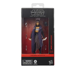 STAR WARS The Black Series Mae Assassin figure back view with detailed sculpting.