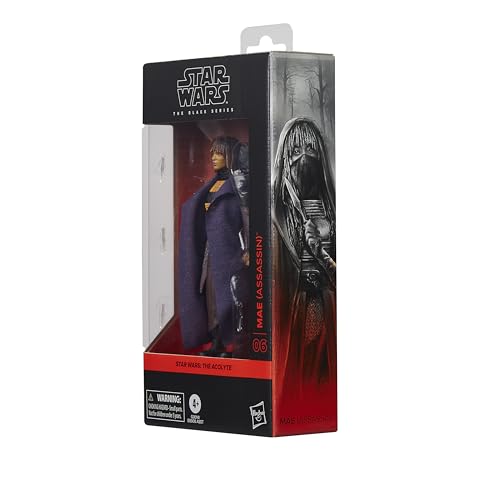 Mae Assassin knife accessories included for pose-ready display and storytelling.