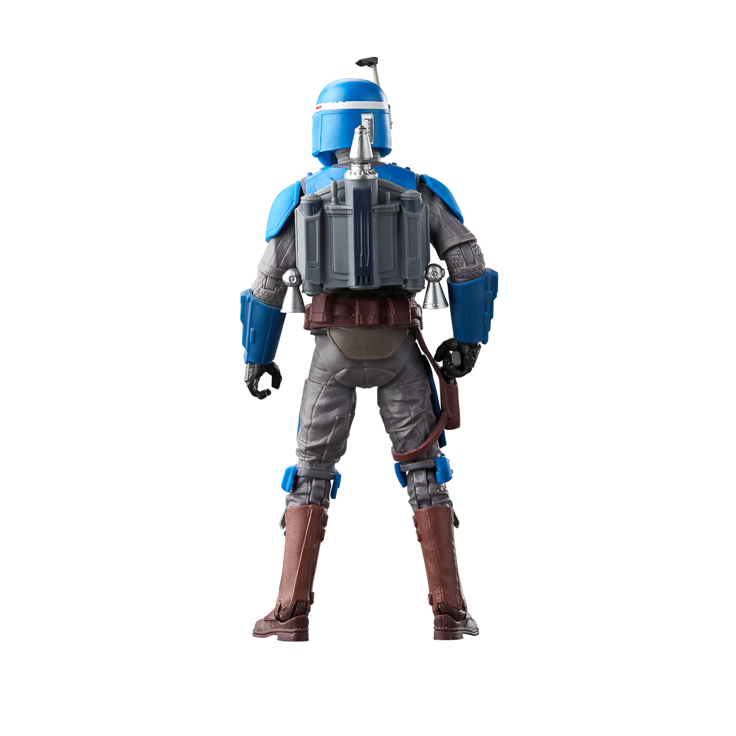 Star Wars The Black Series Mandalorian Corsair display ready figure on shelf