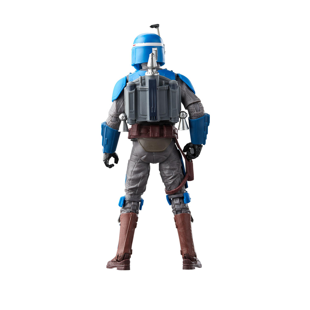 Star Wars The Black Series Mandalorian Corsair display ready figure on shelf