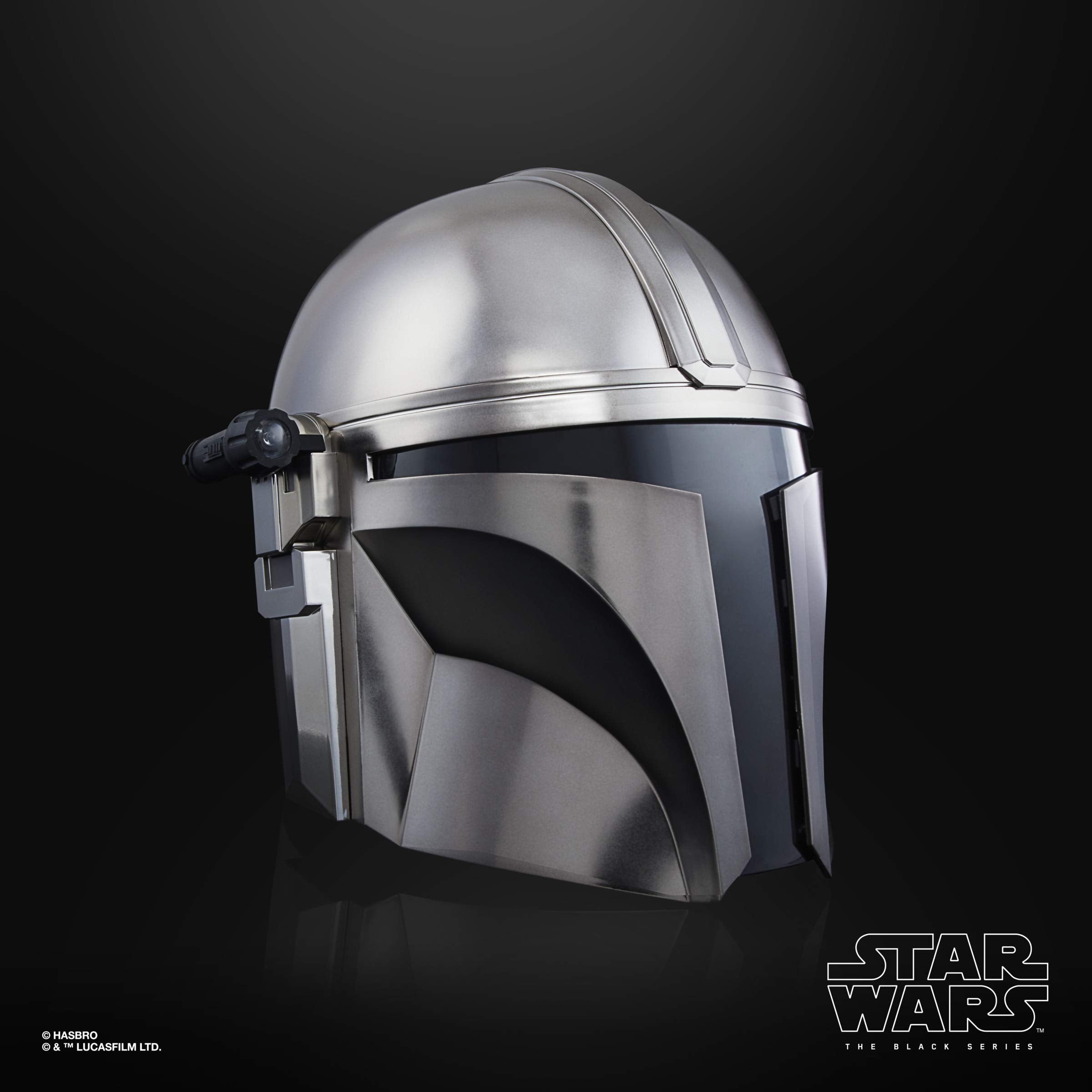 STAR WARS The Black Series helmet adjustable fit for secure wear.
