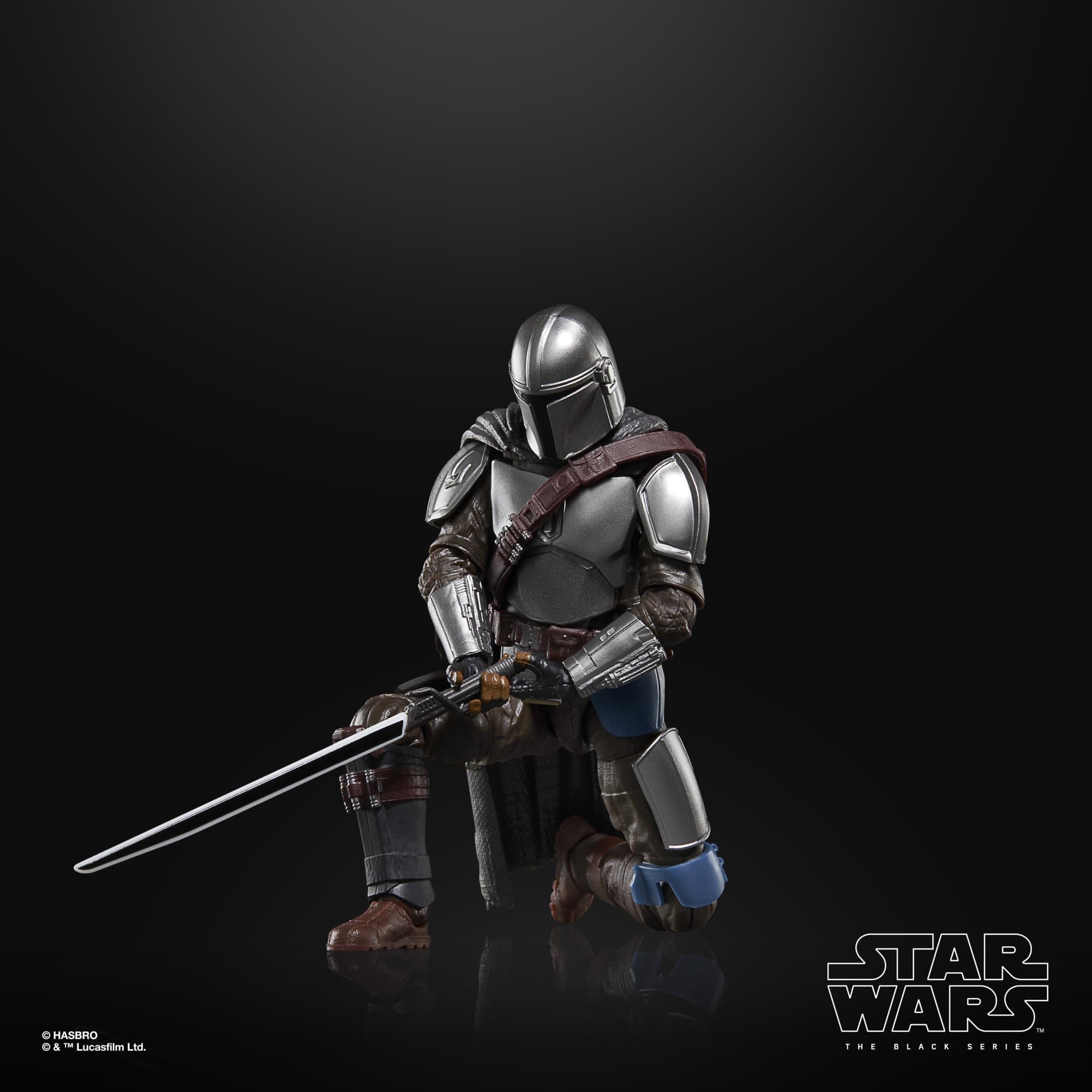 STAR WARS The Black Series Din Djarin figure ready for new quest scene
