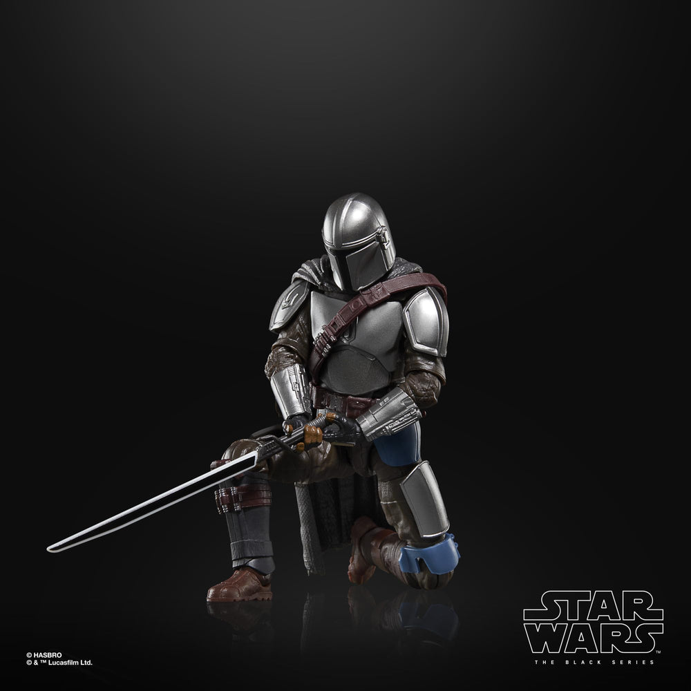 STAR WARS The Black Series Din Djarin figure ready for new quest scene