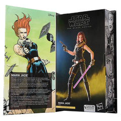 The Black Series Mara Jade packaging detail for collectors shelves.