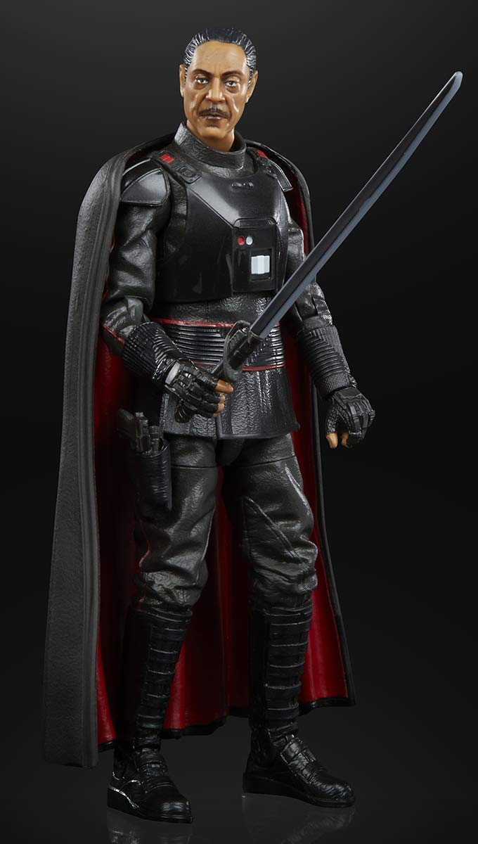 STAR WARS The Black Series Moff Gideon includes two accessories for expanded storytelling.