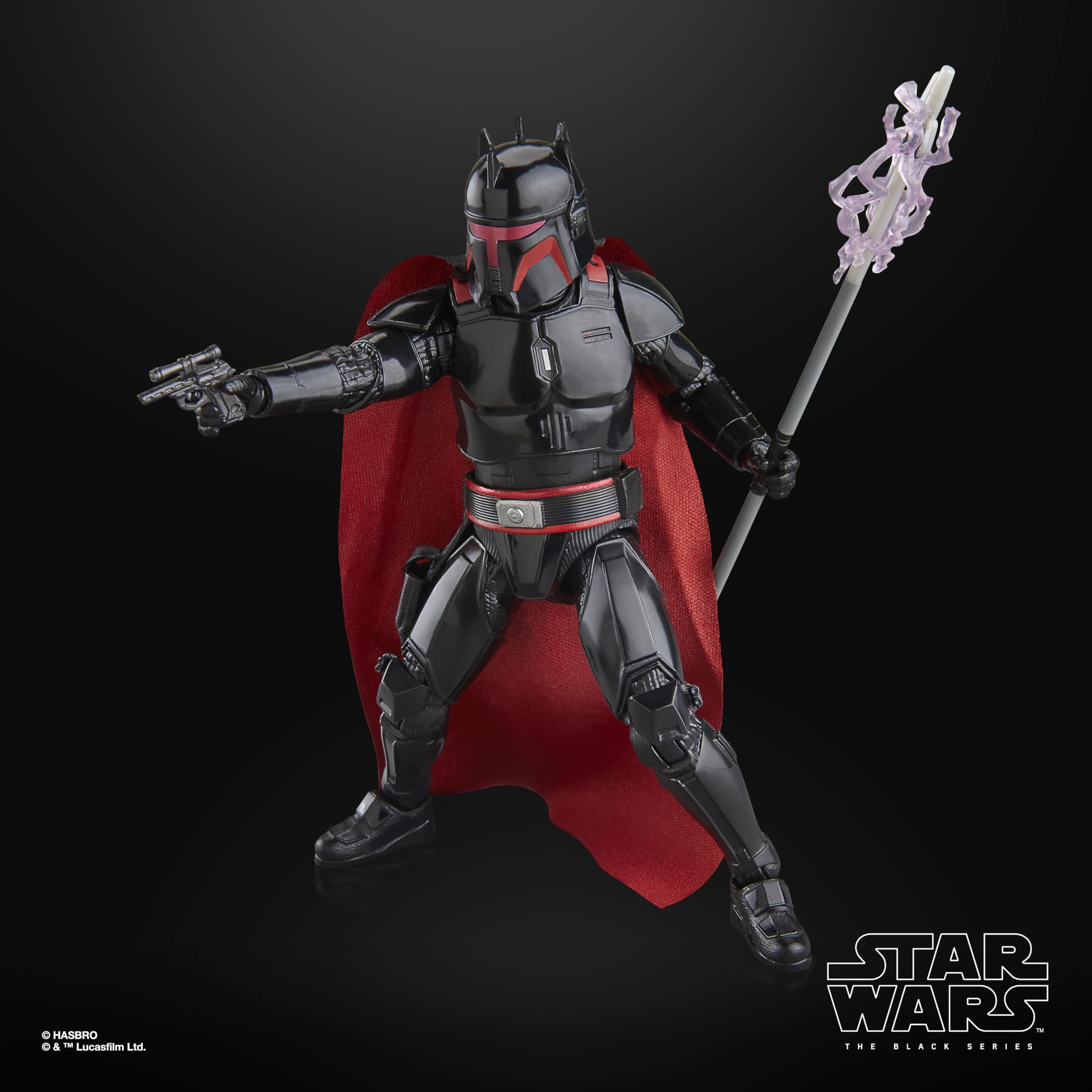 Premium articulation enables natural pose options for Moff Gideon.
