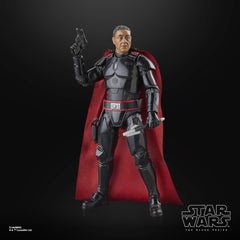 Moff Gideon staff accessory adds dramatic poses.