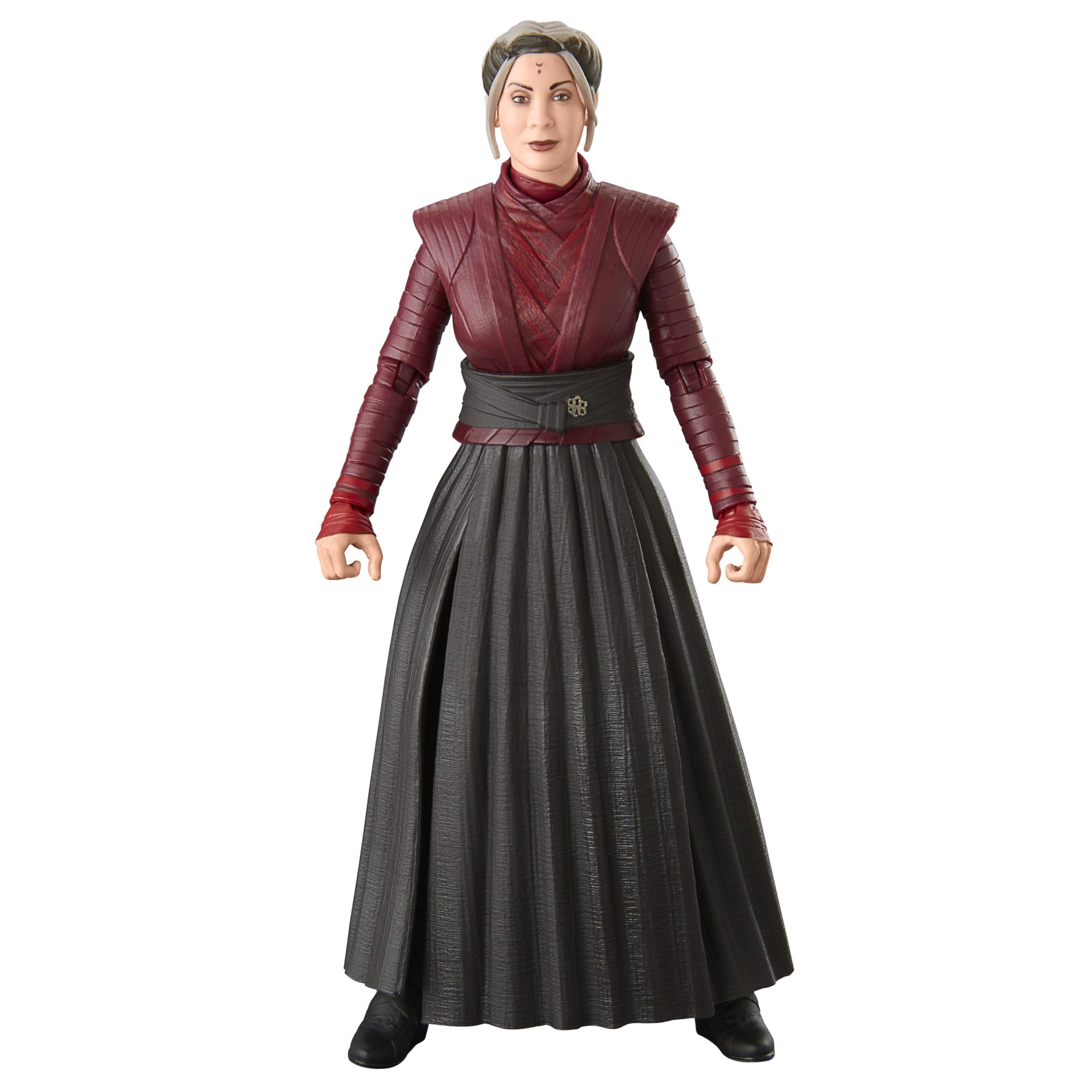 STAR WARS The Black Series Morgan Elsbeth figure ready for dramatic poses and display.