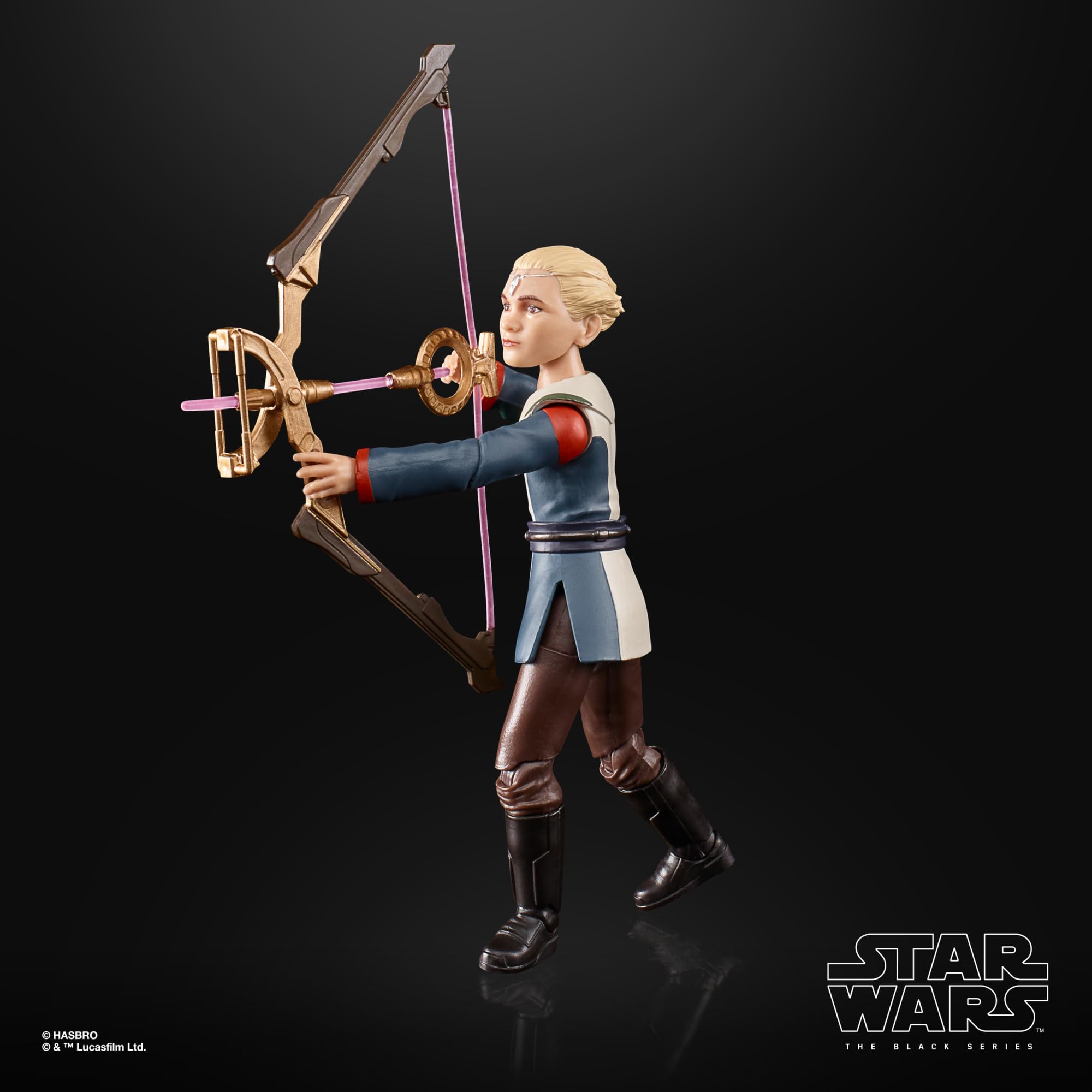 STAR WARS The Black Series Omega Kamino figure, collectors item with authentic styling.